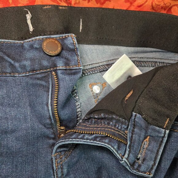 Wit & Wisdom Skinny Ankle Jeans 0P – Dark Navy, Great Condition! - Picture 6 of 7